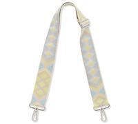Expatrié Correa Bolso Bandolera - Jeanne Amarillo Étnico - Correas Intercambiable Ajustable para Bolsos De Mujer - Asas para Bolso con Mosquetón - Accesorios Bolsas