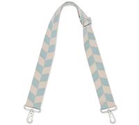 Expatrié Correa Bolso Bandolera - Jeanne Espiga Azul - Correas Intercambiable Ajustable para Bolsos De Mujer - Asas para Bolso con Mosquetón - Accesorios Bolsas