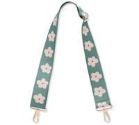 Expatrié Correa Bolso Bandolera - Jeanne Flores Crema - Correas Intercambiable Ajustable para Bolsos De Mujer - Asas para Bolso con Mosquetón - Accesorios Bolsas