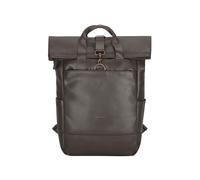 Expatrié Mochila 'Adele' marrón oscuro / oro One Size EUR