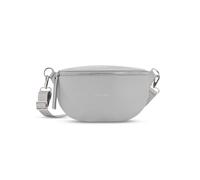 Expatrié Riñonera Mujer Gris - Alice Medium - Bolso Canguro de Cuero Vegano para Festivales, Viajes y Todos los Días - Bolsa de Cintura Elegante - Repelente al Agua