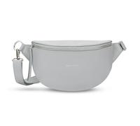 Expatrié Riñonera Mujer Gris - Alice Small - Bolso Canguro de Cuero Vegano para Festivales, Viajes y Todos los Días - Bolsa de Cintura Elegante - Repelente al Agua