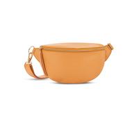 Expatrié Riñonera Mujer Naranja - Alice Small - Bolso Canguro de Cuero Vegano para Festivales, Viajes y Todos los Días - Bolsa de Cintura Elegante - Repelente al Agua