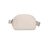 Expatrié Riñonera Mujer Beige - Milly - Bolsa de Cintura de Nylon - Bandolera Pequeña en Diseño de Plumón con Hebilla Metálica - Puffer Bag para Festivales y Viajes - Crossbody Waist Bag