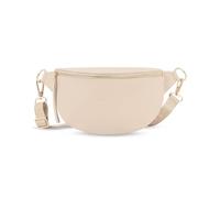 Expatrié Riñonera Mujer Beige - Alice Small - Bolso Canguro de Cuero Vegano para Festivales, Viajes y Todos los Días - Bolsa de Cintura Elegante - Repelente al Agua