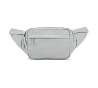 Expatrié Riñonera Mujer Gris Cuero PU - Justine - Bolso Cruzado para Viaje y Deportes - Bolsa de Cintura - Correa ajustable para el Hombro - Resistente al Agua