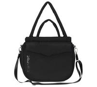 Expatrié Shopper Bag Mujer Negro - Poppy - Puffer Bag de Nylon - Bolso Grande para Ordenador - Tote Bag con Cremallera - Bandolera para Universidad, Office & Tiempo Libre - XXL Puffy Tote Bag