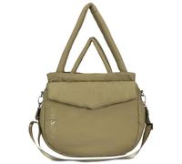 Expatrié Shopper Bag Mujer Verde - Poppy - Puffer Bag de Nylon - Bolso Grande para Ordenador - Tote Bag con Cremallera - Bandolera para Universidad, Office & Tiempo Libre - XXL Puffy Tote Bag