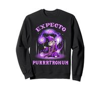 Expect Purrrtronum Grumpy Cat Wizard Sudadera