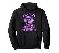 Expect Purrrtronum Grumpy Cat Wizard Sudadera con Capucha