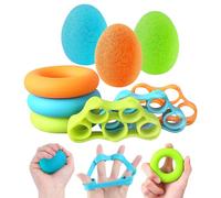 EXPECTRO DE EXTENCIÓN DE MANOS, REFRESIÓN FINAL - Refrescos de la muñeca | Kit de ejercitador de antebrazo Grip Trainer Kit a Stress Relief Relief Pall para adultos