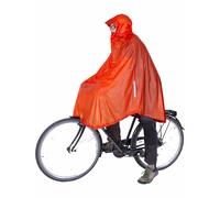 Exped - Ropa de senderismo - Bike + Hike Poncho Ul Dark Lava - Rojo Rojo one size