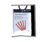 Exped Swiss Piranha RT120 12cm 5er Tent Pegs Set 12 Naranja