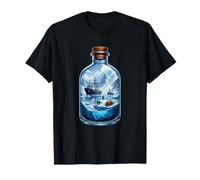 Expedición Explorador del Océano Ártico Montañas Camiseta