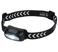 Expedition Natur - Linterna frontal LED para niños, 88 lúmenes, LED blanco con 3 niveles, luz roja permanente e intermitente, recargable por USB, 4,5 h de duración