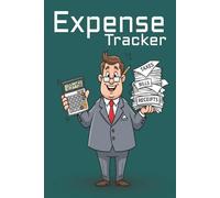 Expense Tracker: 110 Pages Daily Expense Tracker Organiser Log Book | Budget Planner | Simple Money Management Ledger Notebook perfect for Personal or Small Business