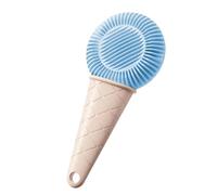 Expérience esthétique amusante : dotée d'une forme de crème glacée ludique, cette de toilettage pour animaux de compagnie ajoute un attrait visuel enchanteur qui transforme les moments de toilettage
