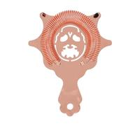 Experienced Cocktail Strainer | 304 Stainless Steel Bar Strainer with Fine Spring | Detachable Ice Separator for Bartenders/Home Use (Rose Gold)