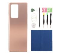 Experiencia de bricolaje para su Samsung Galaxy Z Fold2SM-F916 5G, puerta de carcasa trasera rentable con cinta preinstalada, calidad original OEM