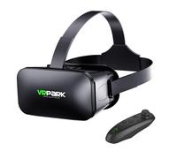 Experiencia de realidad virtual 3D, juego de gafas de realidad virtual con lentes ajustables para auriculares VR mejorados con controlador, diseño