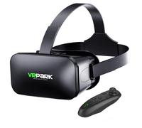 Experiencia de realidad virtual 3D, juego de gafas de realidad virtual con lentes ajustables para auriculares VR mejorados con controlador, diseño