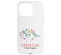 Experiencia Se Necesita Todo Desarrollo de Habilidades Motivación Mano Carcasa para iPhone 15 Pro MAX