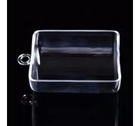 Experimento de sujeción, calentamiento y evaporación de un barco de vidrio de cuarzo for un horno de tubo transparente de fondo Flat semicircular(10x50x5mm 10PCS)