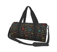 Experimento Educativo de Ecuaciones de química, Bolsa de Viaje de Gran Capacidad, Bolso Redondo, Bolsa de Viaje Deportiva, Bolsa de Mano, Bolsa de Fitness