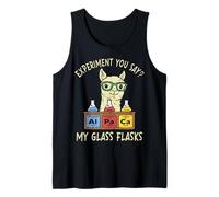 ¿Experimento Que Dices? Alpaca My Glass Flasks Funny Chemistry Camiseta sin Mangas