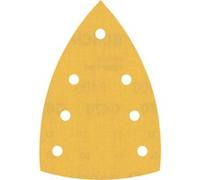 Bosch Professional Lijas Expert C470 10x, 7 agujeros, 100x150 mm, grano 400 para madera dura
