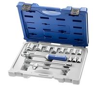 EXPERT E032938 - Juego de vasos y trinquete 1/2" - 14 herramientas