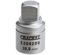 EXPERT E200206 - Punta de vaciado cuadrado macho - 10,5mm