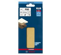 Expert Hoja de lija C470 (Grano: 80, 80 x 133 mm, 10 ud.)