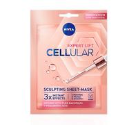 Nivea Mascarilla facial de tejido Hyaluron Cellular Filler – Ácido hialurónico + contorno – 1 unidad