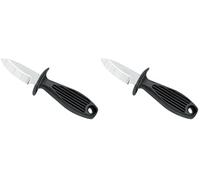 Expert Predator Herramienta para Abrir ostras: Hoja de 6 cm, ostras, mejillones, vieiras y almejas. (Paquete de 2)