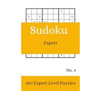 Expert Sudoku No. 4: Expert Sudoku, 250 puzzles, 5.06 x 7.81 inches