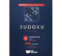 Expert Sudoku Puzzles for Adults - Large Print: 400 Ultra-Challenging Puzzles with Step-by-Step Online Solutions (SDK-S08)