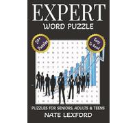Expert Word Search Puzzle Book: Word Searches with Easy to Read Print about Expert, Master, Specialist, and more | 6x9 inches, 110 pages |50+ Puzzles … Gifts for Vacations, Holidays and Free Times