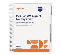 Experto 2025 ICD-10-CM para médicos con directrices (espiral)