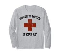 Experto en Boca a Boca sarcástico especialista Fuera de Servicio Manga Larga