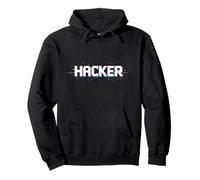 Experto en codificación Minimalista de Hacker Orgulloso Sudadera con Capucha