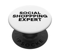 Experto en Compras sociales Redes sociales Transmisión en Vivo Comercio electrónico PopSockets PopGrip Adhesivo