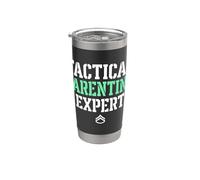 Experto en crianza de padres militares Vaso térmico de acero inoxidable de doble pared