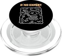 Experto en Dinosaurios, Futuro paleontólogo, Huesos fósiles de Dinosaurios, niños PopSockets PopGrip para MagSafe