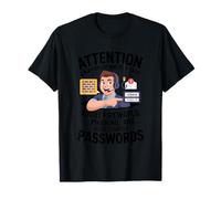 Experto en Seguridad Cibernética Analista Programador Hacker Herramientas Camiseta