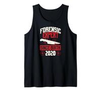 Experto forense Desde el Nacimiento 2020 Cumpleaños temático de crímenes Reales Camiseta sin Mangas