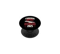 Experto forense Desde el Nacimiento 2025 Cumpleaños temático de crímenes Reales PopSockets PopGrip Adhesivo