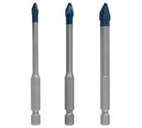 Experto Hex-9 Hardceramic Cerámica Piedra Azulejo Y Cristal Broca Juego 3 Piezas