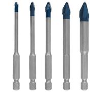 Experto Hex-9 Hardceramic Cerámica Piedra Azulejo Y Cristal Broca Juego 5 Piezas