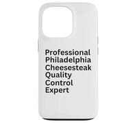 Experto Profesional en Control de Calidad Philadelphia Cheesesteak Carcasa para iPhone 13 Pro